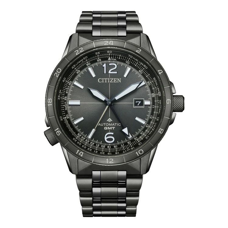 （在庫限り 特価）シチズン プロマスター CITIZEN PROMASTER 腕時計 NB6045-51H メンズ SKYシリーズ メカニカル GMT Cal.9054 自動巻き(手巻付) ステンレスバンド アナログ 国内正規品（.QL）