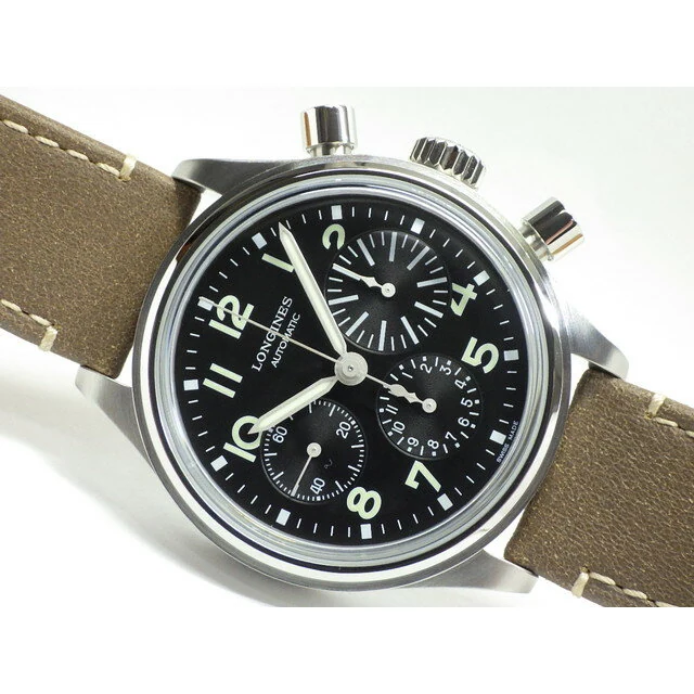 【中古】ロンジン（LONGINES)　アヴィゲーション ビッグアイ 41MM　L2.816.4.53.2